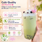 Keto Matcha Boba Tea