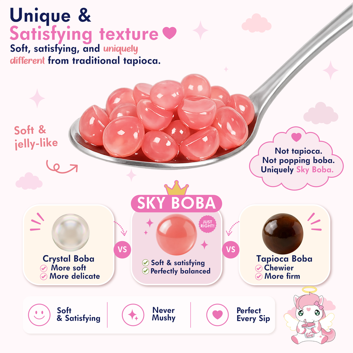 Strawberry Keto Boba Pearls
