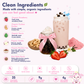 Keto Strawberry Boba Tea